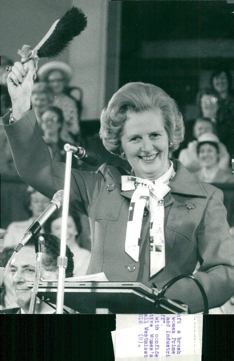 Margaret Thatcher, politician - Vintage Photograph