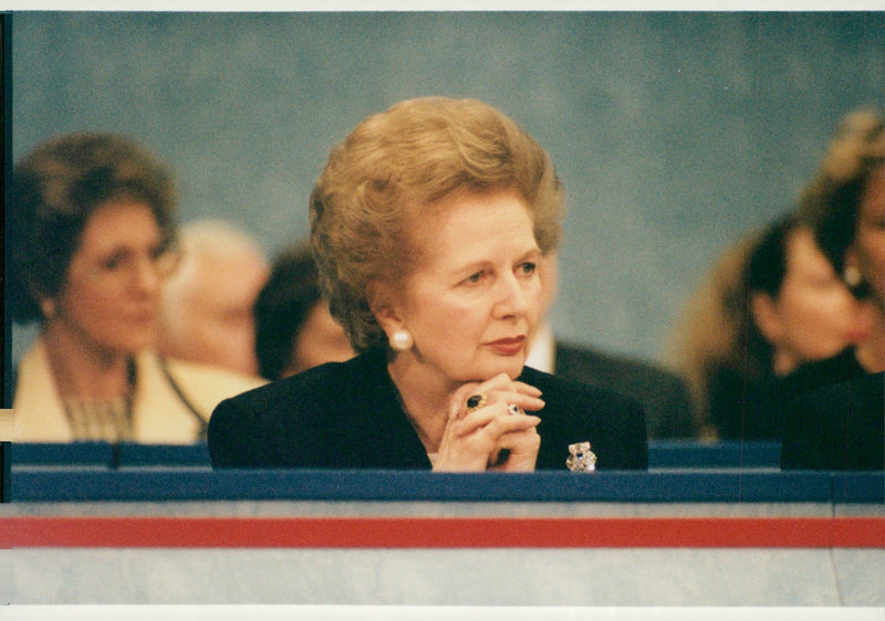 Margaret Thatcher, politician - Vintage Photograph