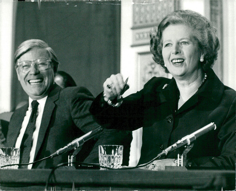 Margaret Thatcher, politician - Vintage Photograph