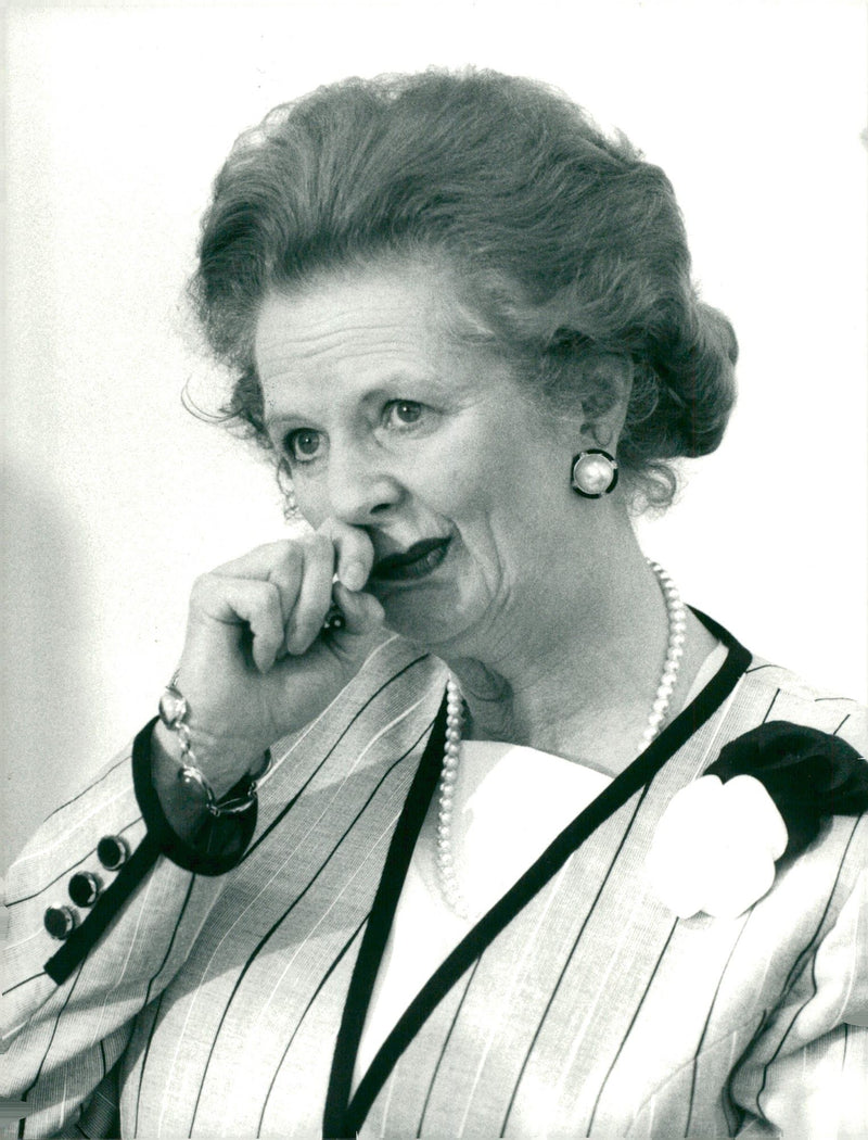 Margaret Thatcher, politician - Vintage Photograph