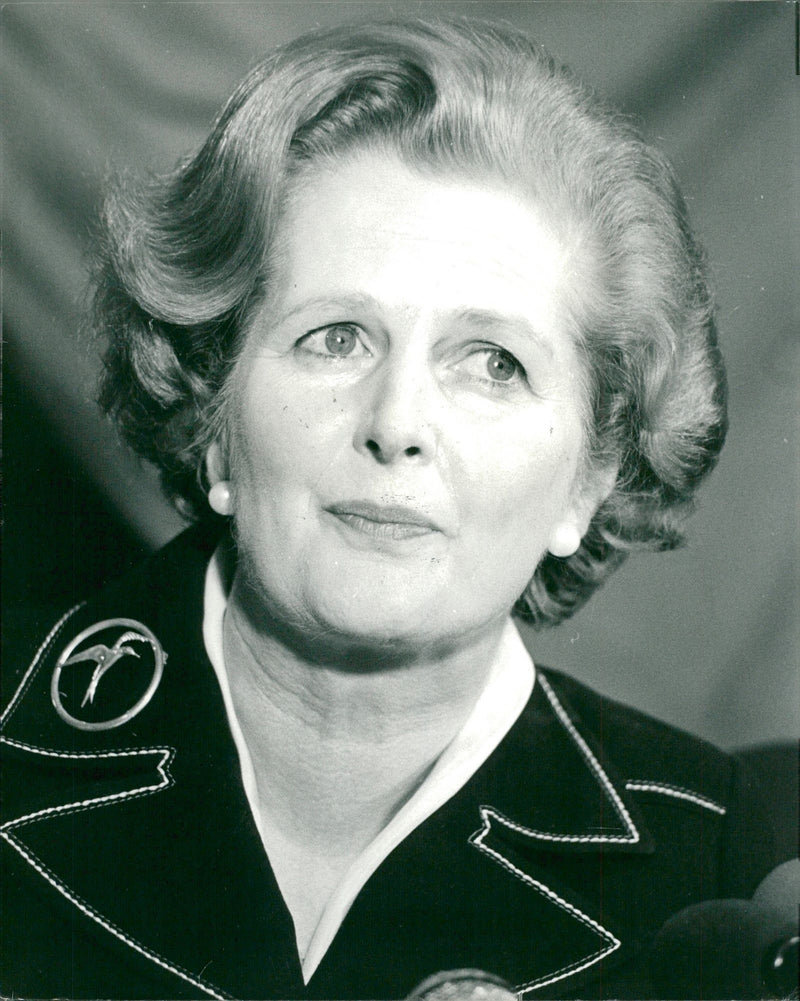 Margaret Thatcher, politician - Vintage Photograph