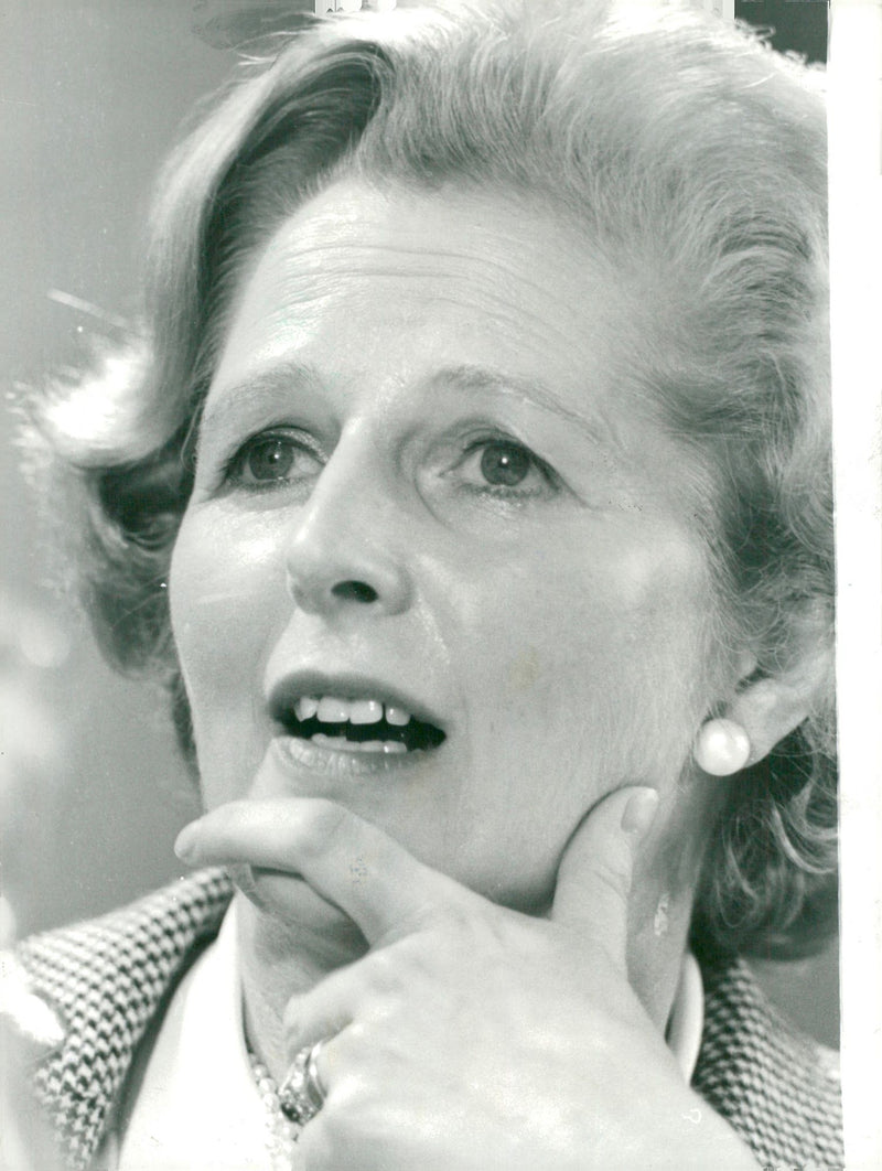 Margaret Thatcher, politician - Vintage Photograph