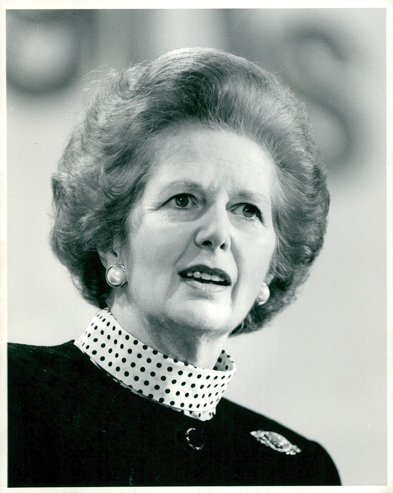 Margaret Thatcher, politician - Vintage Photograph