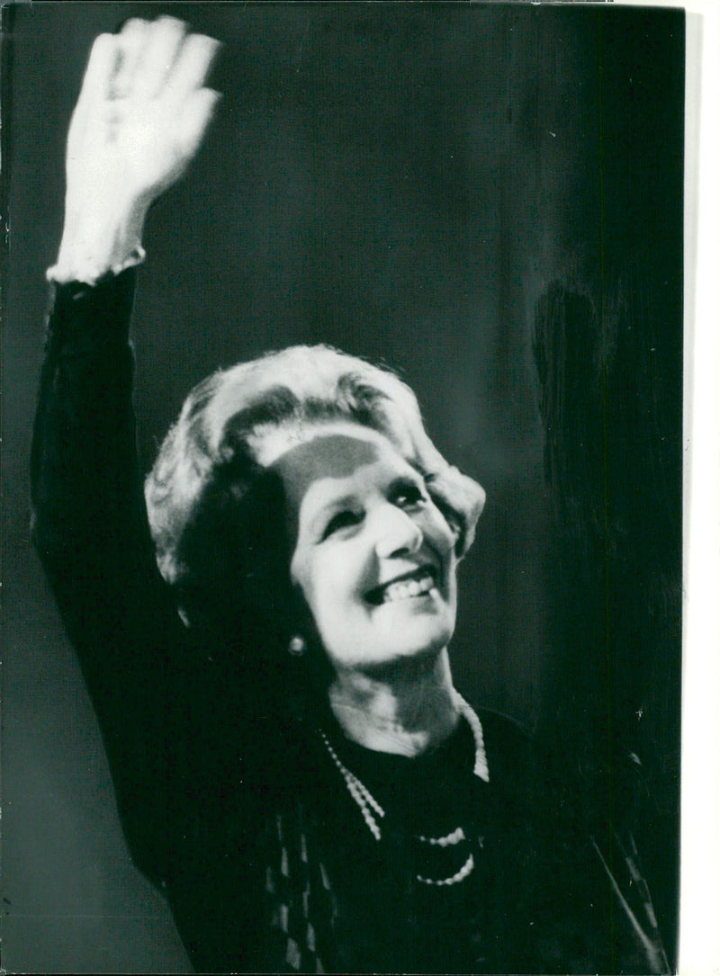 Margaret Thatcher, politician - Vintage Photograph