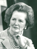 Margaret Thatcher, politician - Vintage Photograph