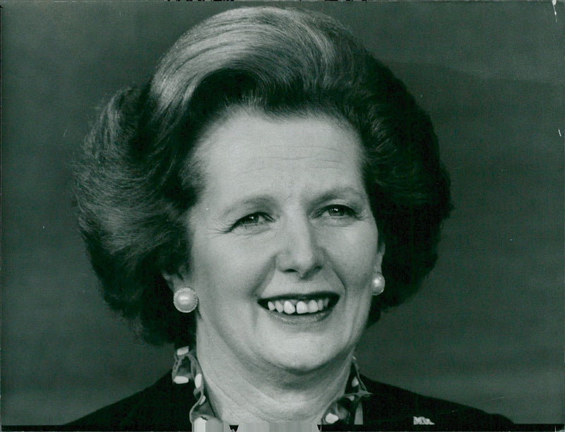 Margaret Thatcher, politician - Vintage Photograph