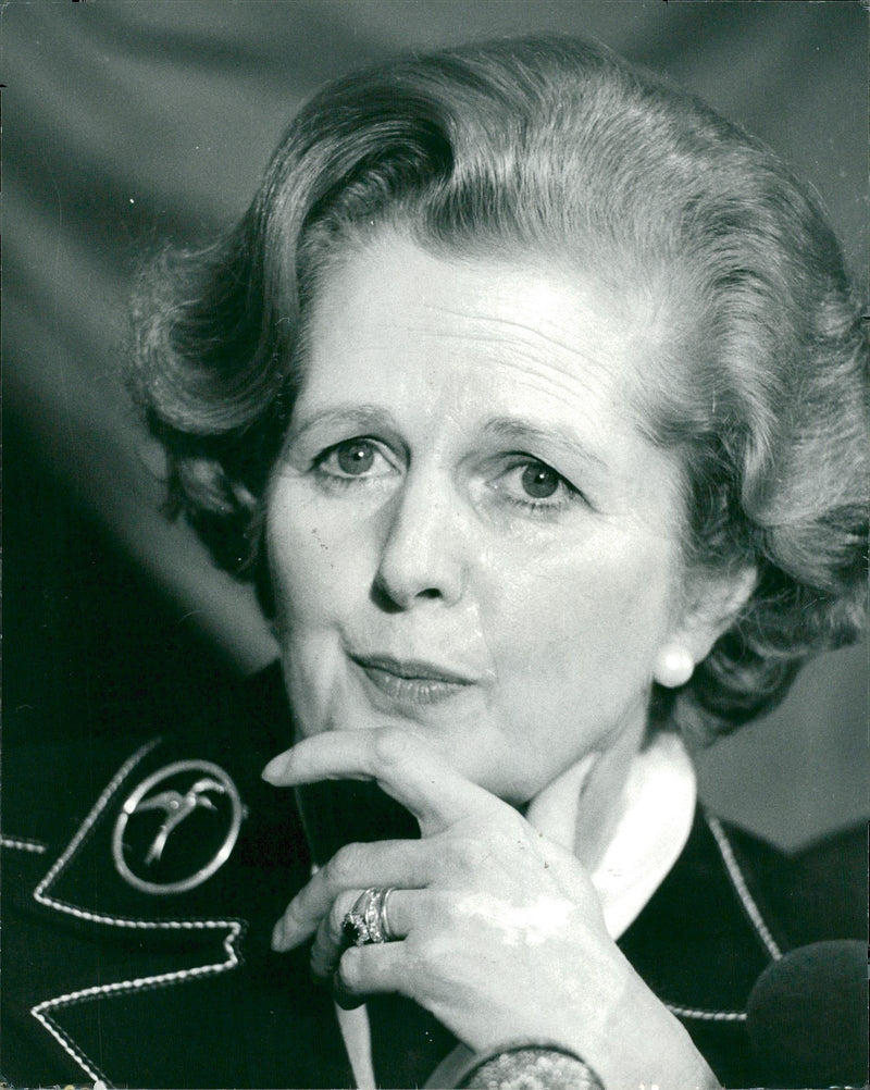 Margaret Thatcher, politician - Vintage Photograph