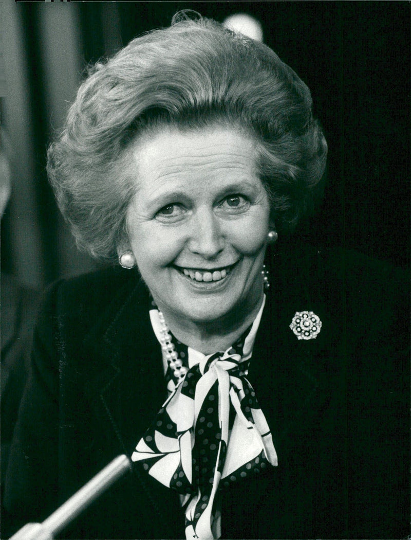 Margaret Thatcher, politician - Vintage Photograph