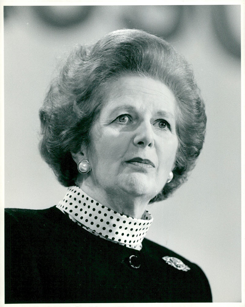 Margaret Thatcher, politician - Vintage Photograph