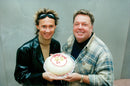 Christer Lindarw and Lasse Flinckman celebrate 20 years in the music industry - Vintage Photograph