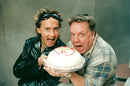 Christer Lindarw and Lasse Flinckman celebrate 20 years in the music industry - Vintage Photograph