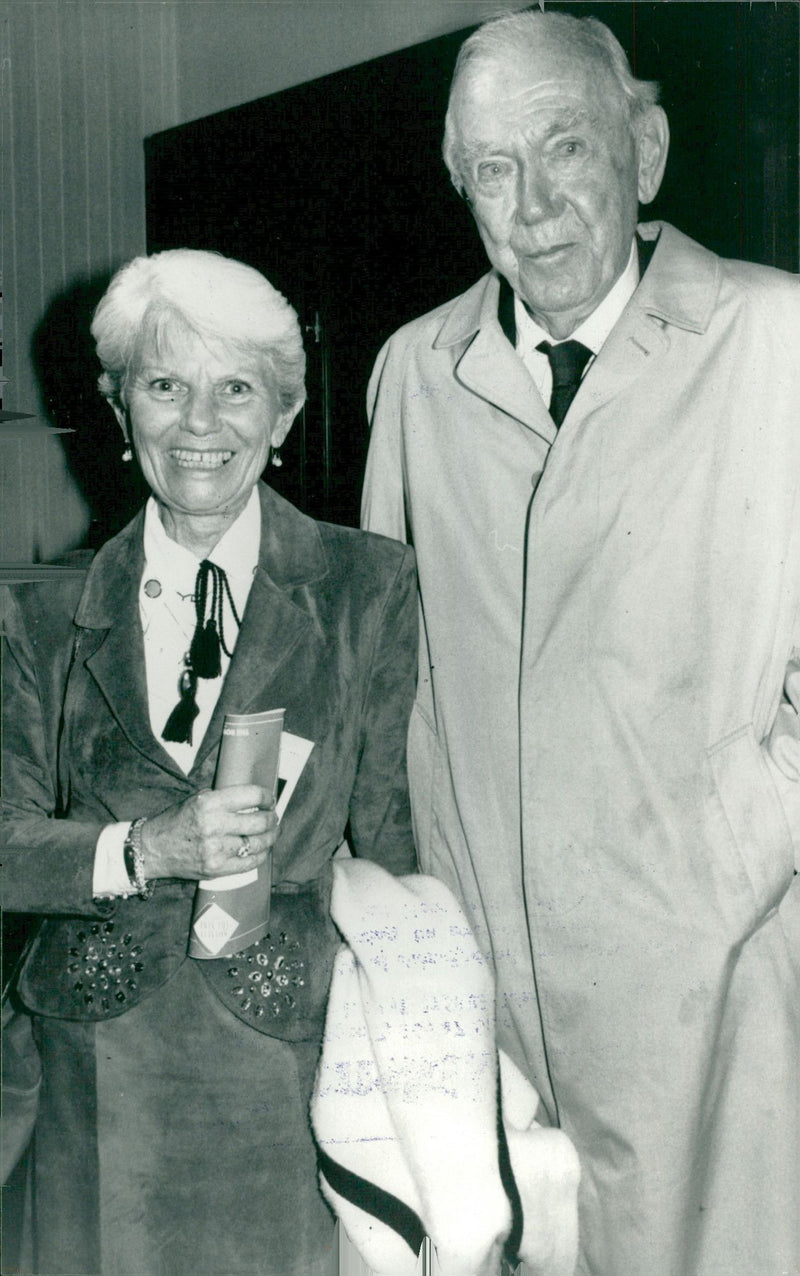 Graham Greene and Yvonne Cloetta - Vintage Photograph