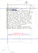 Graham Greene, British writer - Vintage Photograph