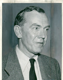 Graham Greene, British writer - Vintage Photograph