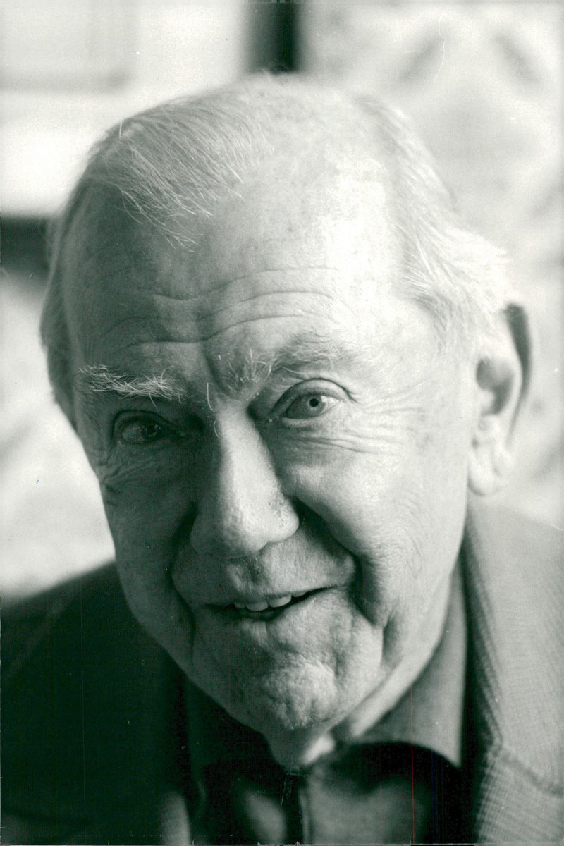 Graham Greene, British writer - Vintage Photograph