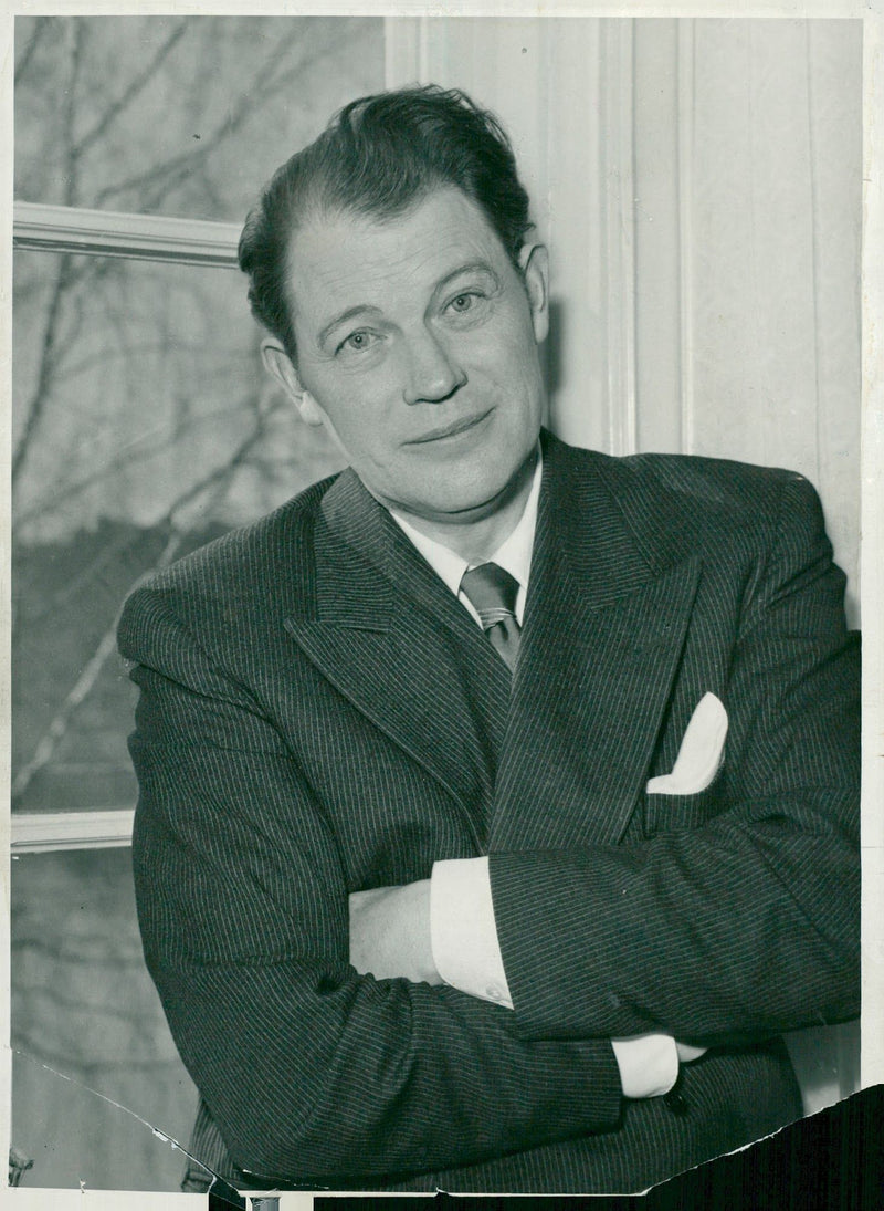Portrait of Harry Martinson - Vintage Photograph