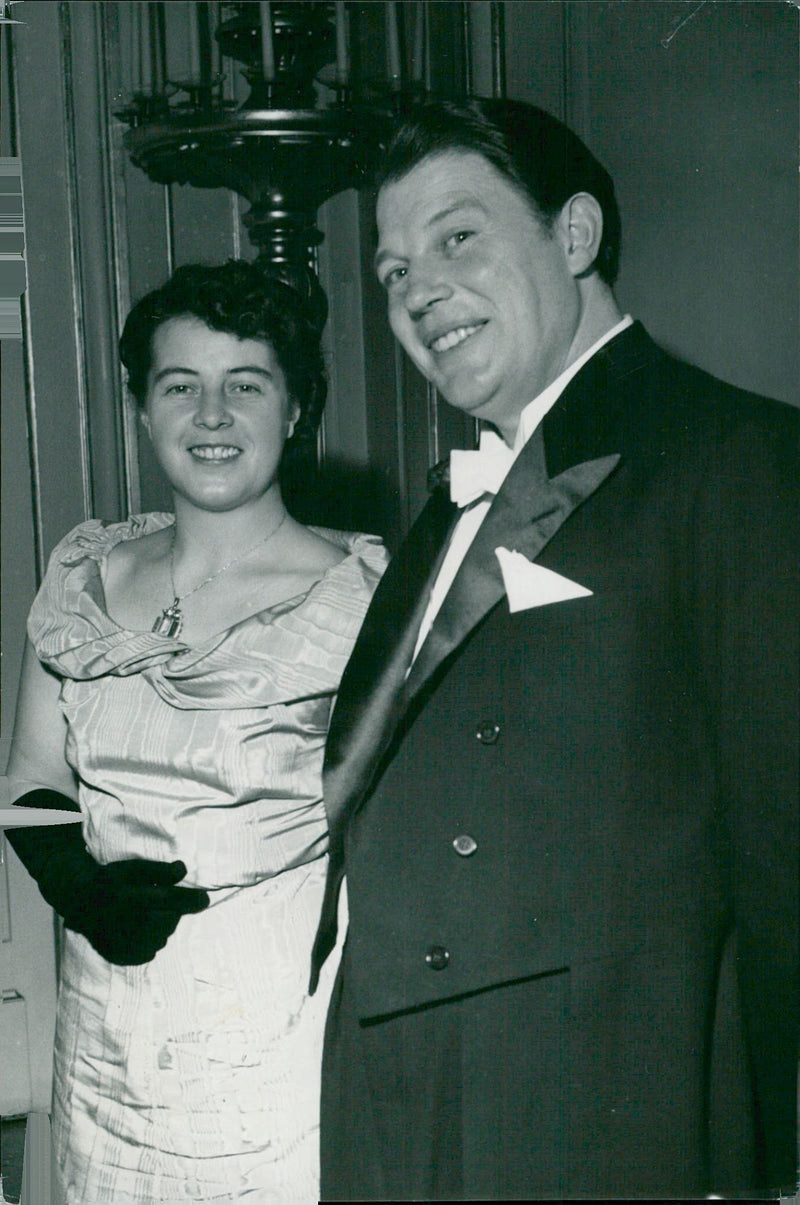 The author Harry Martinson together with his wife Ingrid - Vintage Photograph