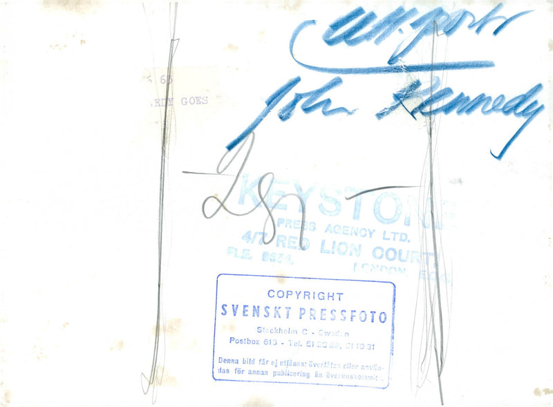 John F Kennedy - Vintage Photograph