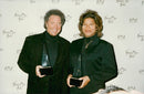 Tom Jones and Queen Latifah were both praised at the American Music Awards in 1994. - Vintage Photograph