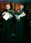 Polar Priest Days Mstislav Rostropovitj and Elton John - Vintage Photograph