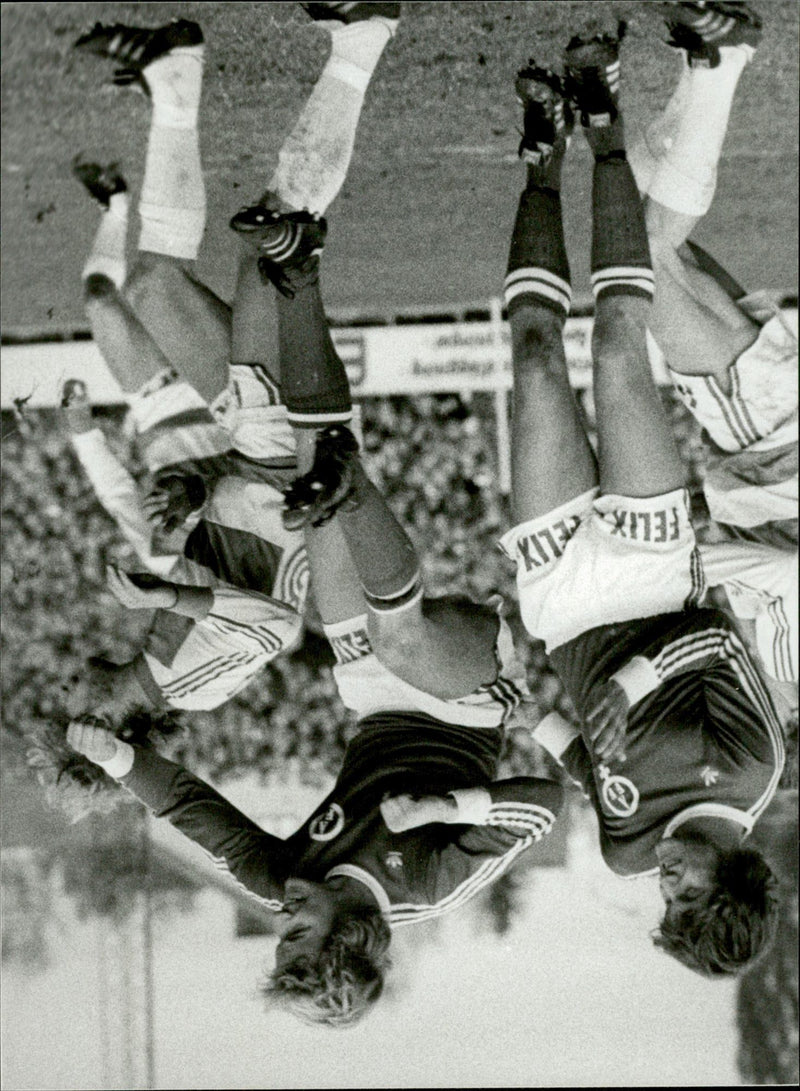 Ãtvidaberg plays match - Vintage Photograph