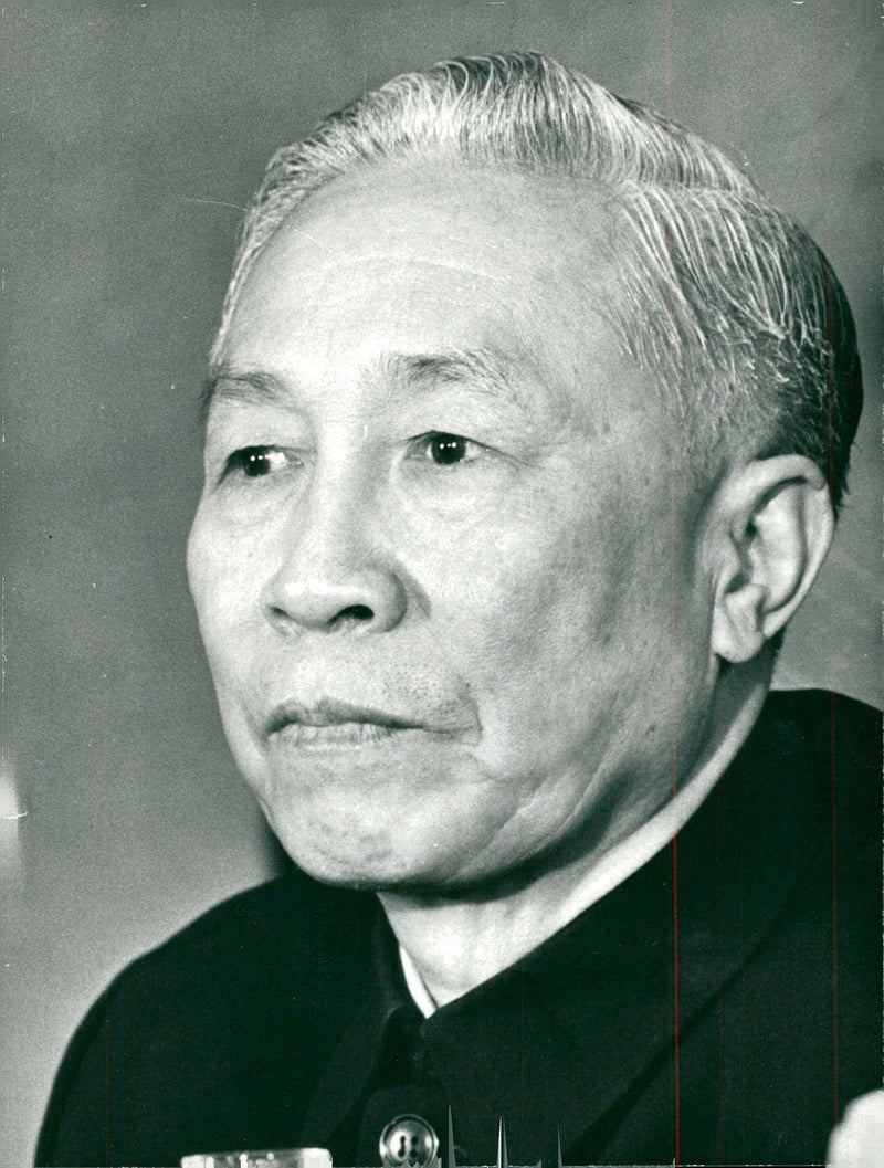 Le Duc Tho, Vietnamese politician - Vintage Photograph