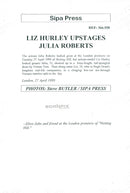 Elton John arrives together with David Furnish to the premiere of &quot;Notting Hill&quot; - Vintage Photograph