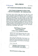 Elton John and David Furnish arrive at the Cannes Film Festival - Vintage Photograph