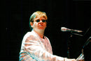 Elton John on the Globe - Vintage Photograph