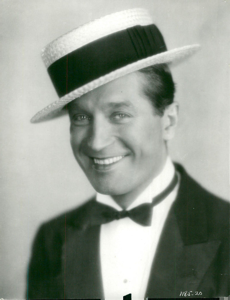 Maurice Chevalier (1888-1972) in 1930