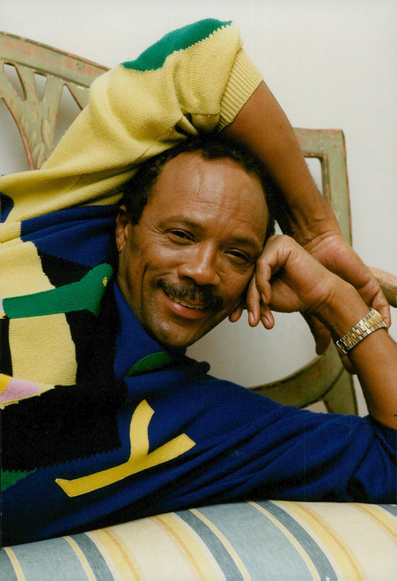 Quincy Jones, jazz musician - Vintage Photograph