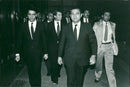 Hosni Mubarak after Anwar Sadat was murdered - Vintage Photograph