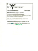 Princess Christina during the Nobel Prize Awards in Stockholm Concert Hall - Vintage Photograph