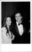 Mary Crosby along with husband Ed Lottimer during MTV Music Awards. - Vintage Photograph