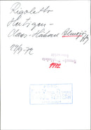 Claes-HÃ¥kan AhnsjÃ¶ as the Duke of "Rigoletto" - Vintage Photograph