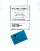 Julian Lennon, singer and songwriter - Vintage Photograph