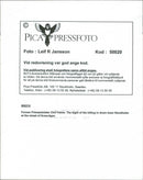 Palme murder. View of the murder site at Sveavägen - Vintage Photograph