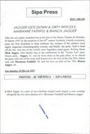 Mick Jagger at the Oscars - Vintage Photograph