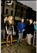 Mick Jagger and the model model Jerry Hall - Vintage Photograph