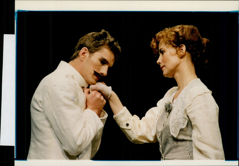 1994 SONET MARIKA LAGERCRANTZ KRONVI POET MICHAEL VLADIMIR - Vintage Photograph