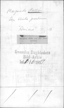 Opera singer Margareta Hallin as The blind poetry in &quot;Aniara&quot; - Vintage Photograph