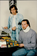 The photographer Eric Lafarge was attacked by Daniel Ducruet and made a notification. - Vintage Photograph