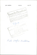 Arne DomnÃ©rus, jazz musician - Vintage Photograph