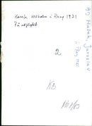 Czech writer, Jaroslav HaÅ¡ek's in Prague. 1921. - Vintage Photograph