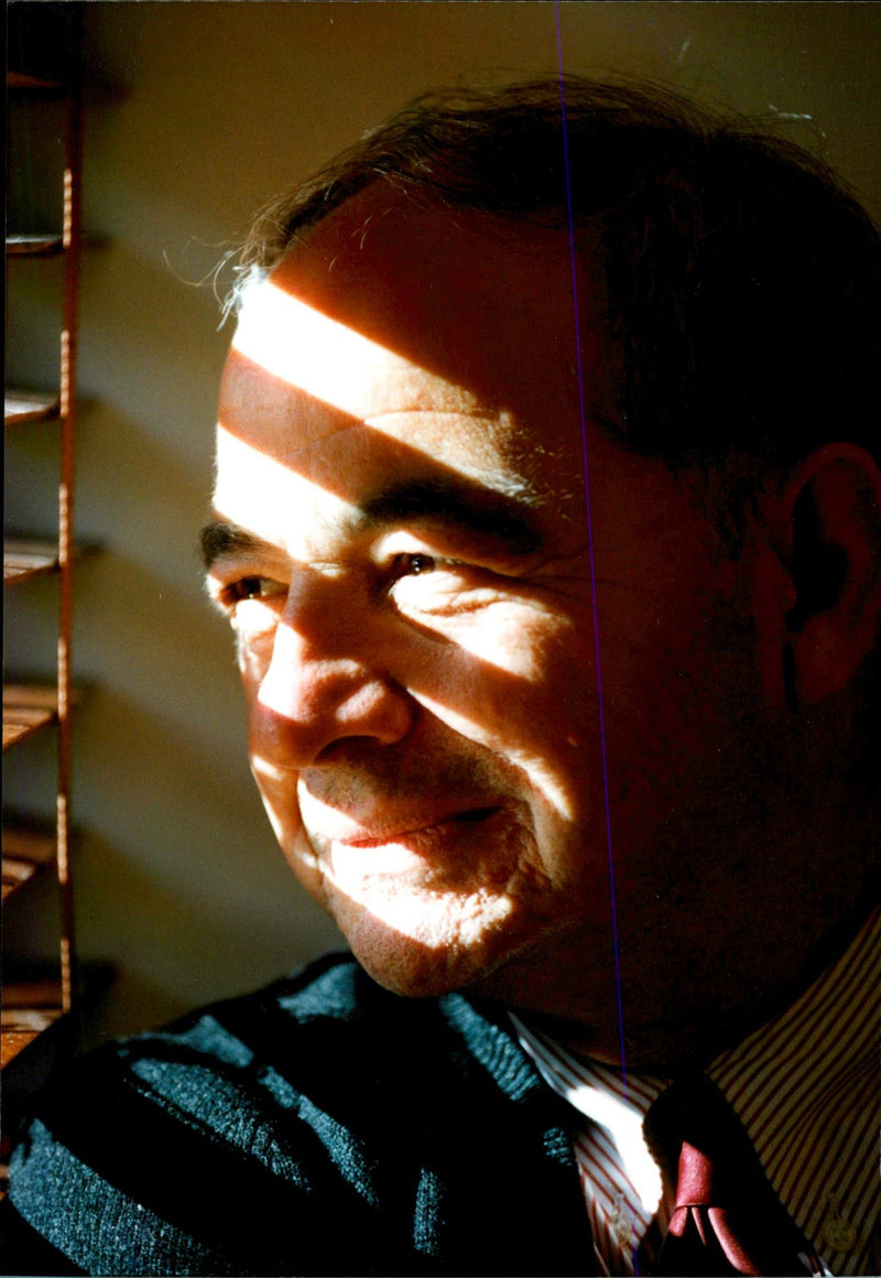 British writer Colin Dexter - Vintage Photograph