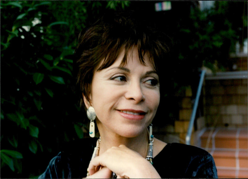 Chilean writer Isabel Allende - Vintage Photograph