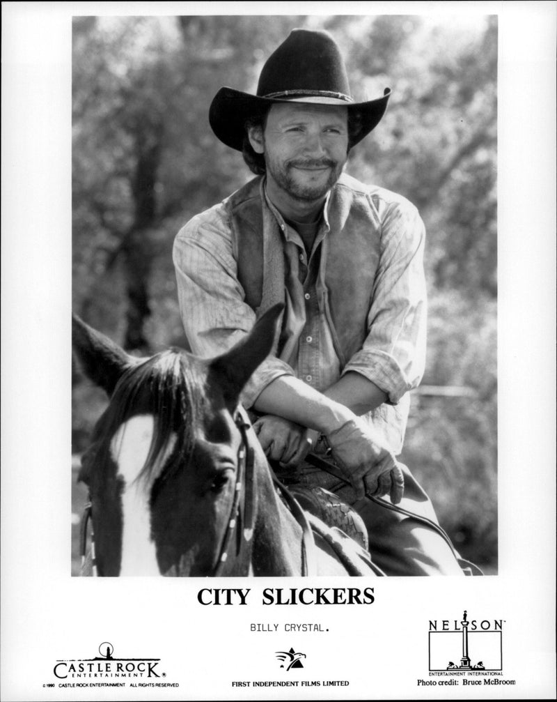 Billy Crystal in City Slickers - Vintage Photograph
