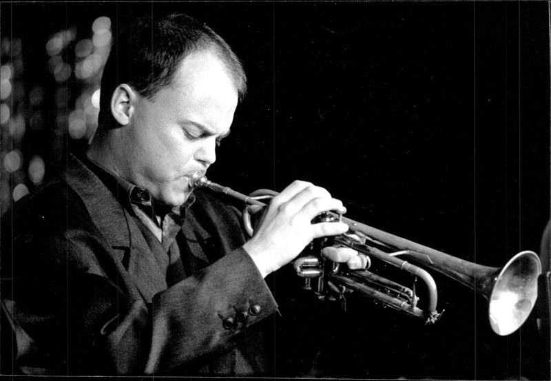 Anders Bergcranz, Jazz musician - Vintage Photograph