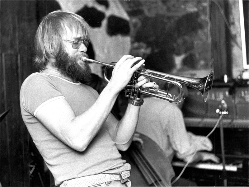 Musician Bengt Ernryd - Vintage Photograph