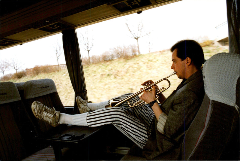 Musician Joakim Dominique - Vintage Photograph